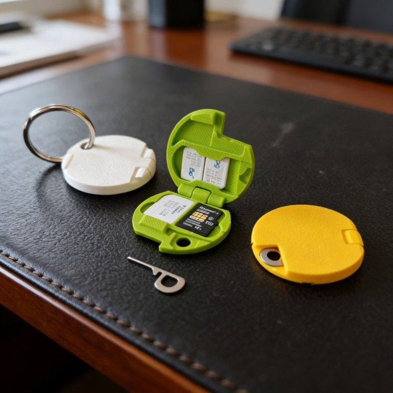 Memory Card Case - Porta schede SIM e TF stampato