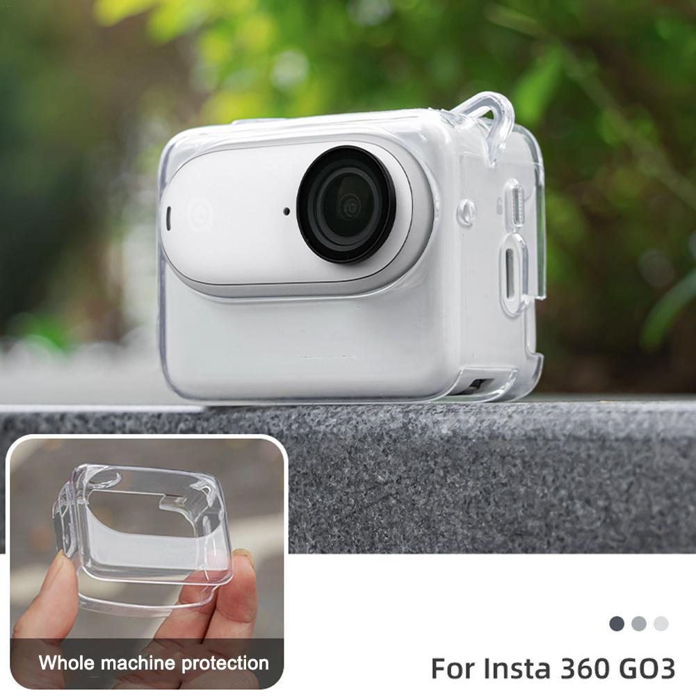 Insta360 Camera Go 3 - 1 pz Trasparente/grigio TPU Anti-goccia Custodia