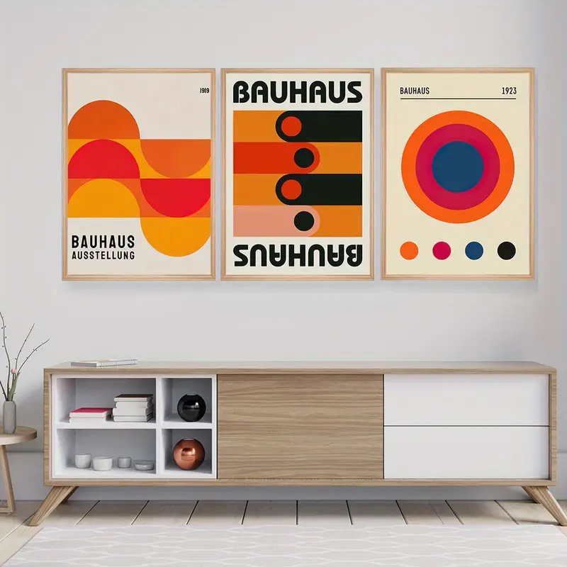 Photography Geometry - Set di 3 Poster Illustrativi Astratti