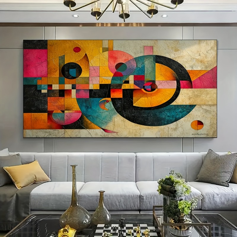 Photography Geometry - Grande Quadro Moderno Senza Cornice su