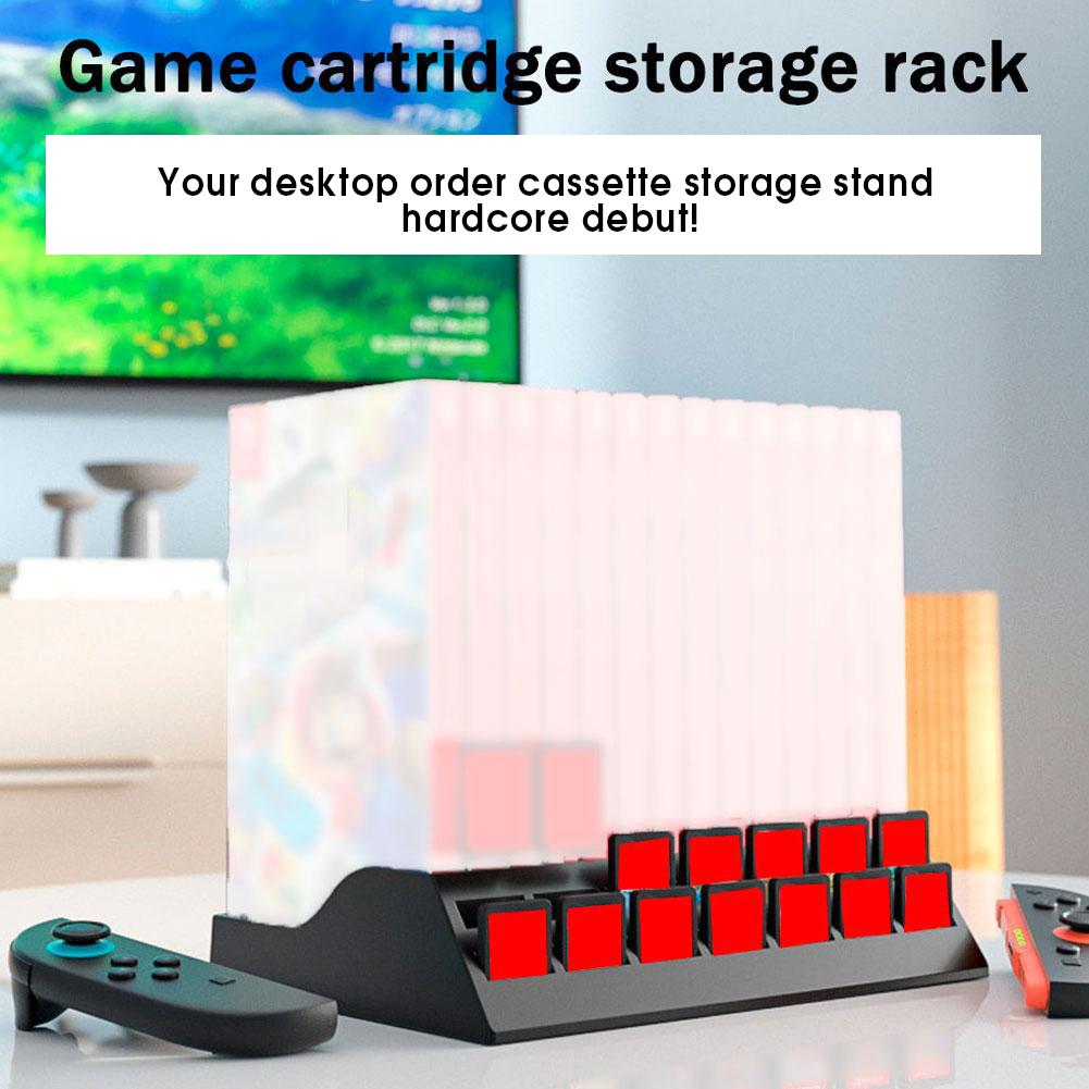 Memory Card Case - Supporto per 14 Cartucce di Gioco