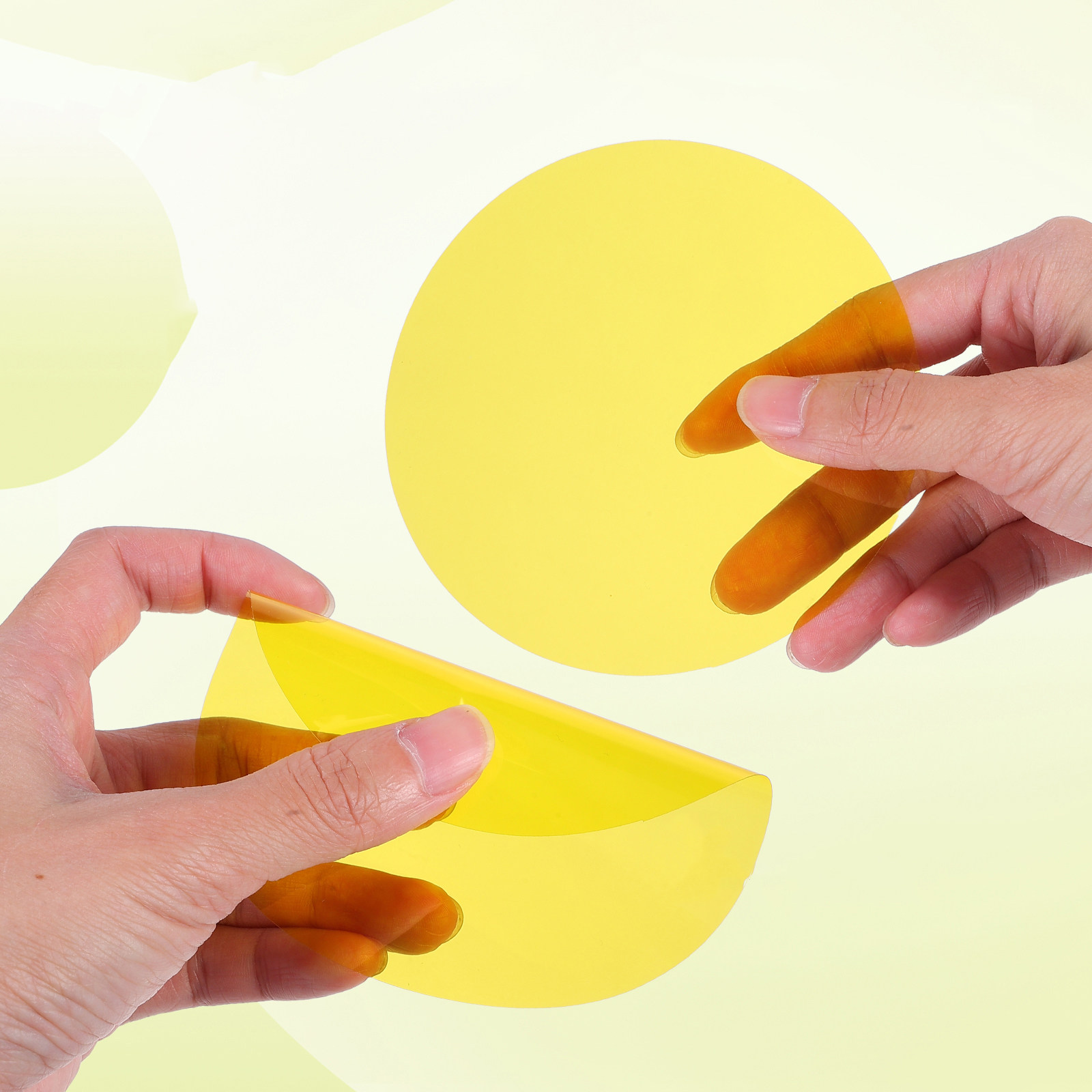 Photography Yellow Light - 5 Pezzi di Fogli in Gel