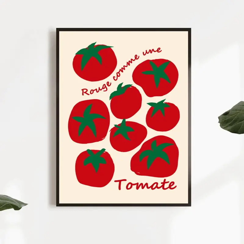Moderno colorato pomodori ross - Photography Art recensione e prezzo