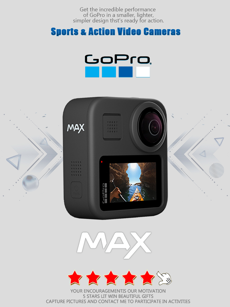 GoPro MAX 360 Action Camera co - Photography Grid recensione e prezzo
