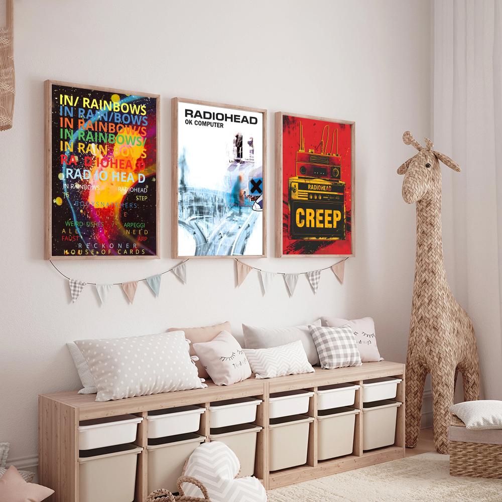R-Radiohead Band Rainbow Paint - Photography Art recensione e prezzo