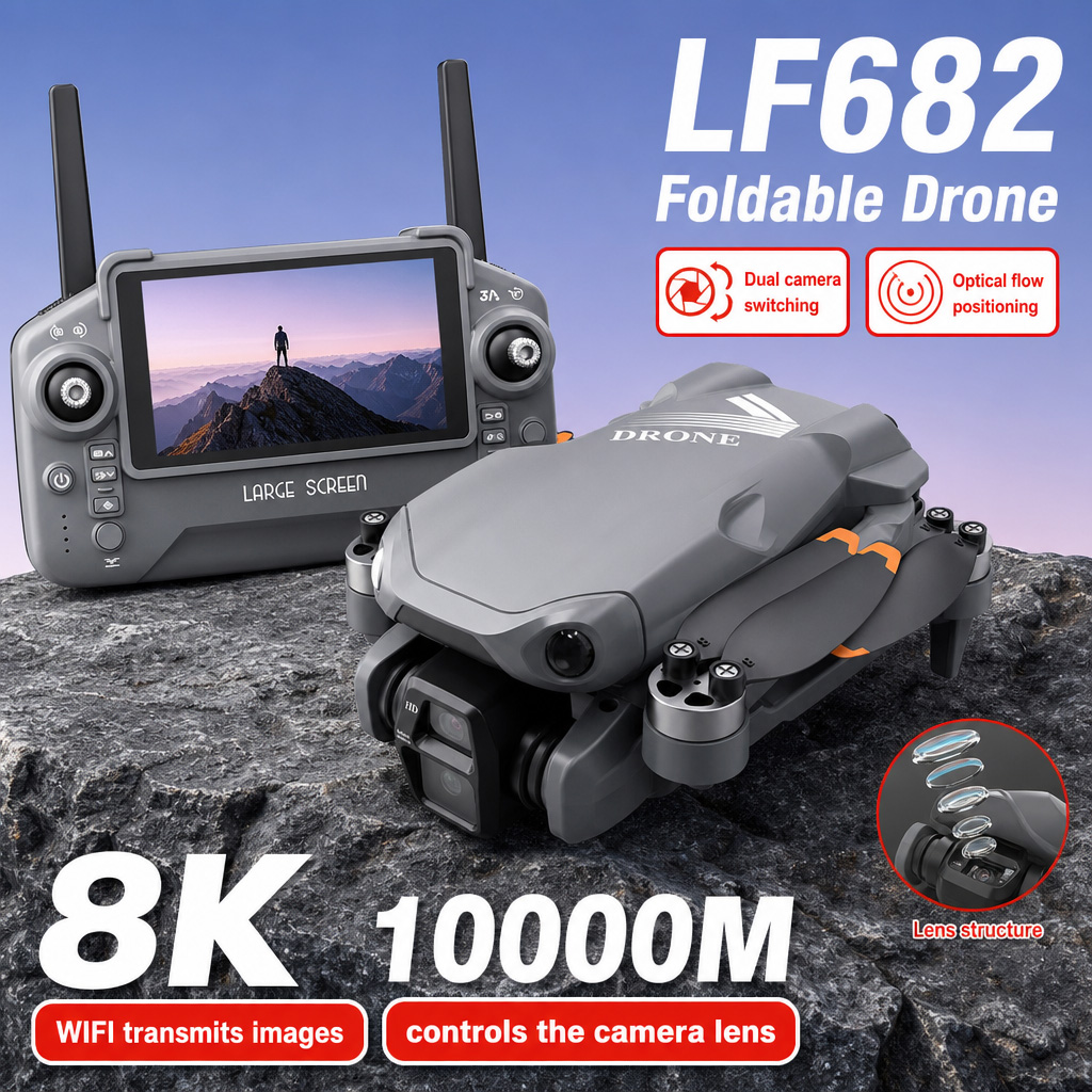 Drone Aereo LF682 con Doppia F - Photography Grid recensione e prezzo