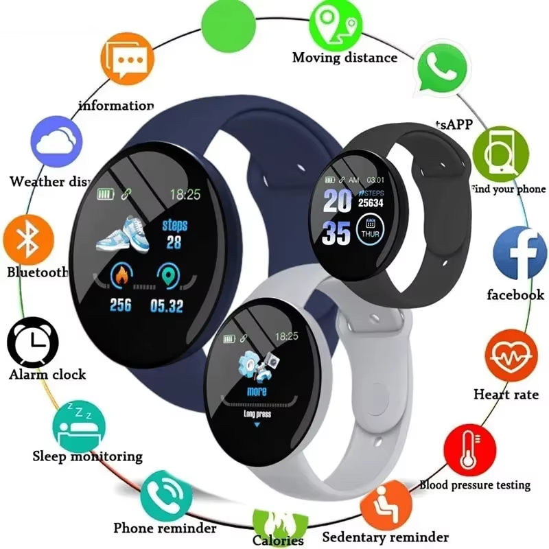 D18 Smartwatch Schermo a color - Photography Grid recensione e prezzo
