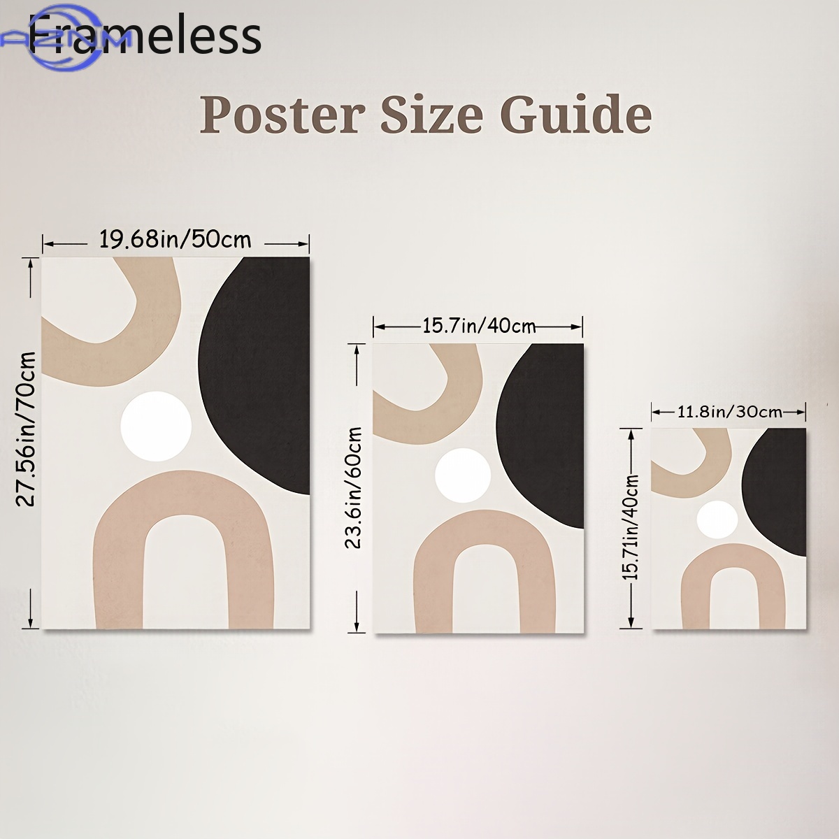 Set di 3 Quadri su Tela con Li - Photography Geometry recensione e prezzo