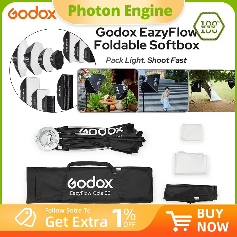 Softbox pieghevole Godox serie - Photography Darkroom recensione e prezzo